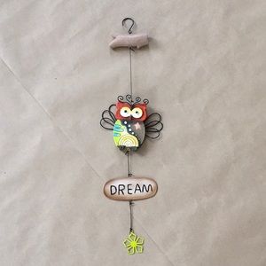 Owl “Dream” Hanging Decor